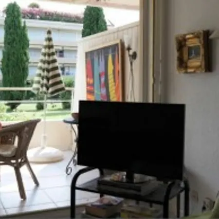 In Saint-tropez, With Wonderful Park View, Terrace, Pool Access Apartment